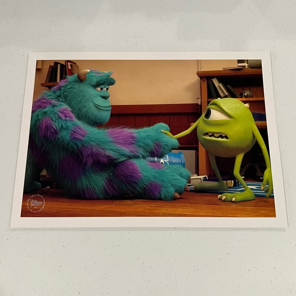 Disney Pixar 2013 Monsters University Lithograph Set Exclusive - Picture 10 of 15
